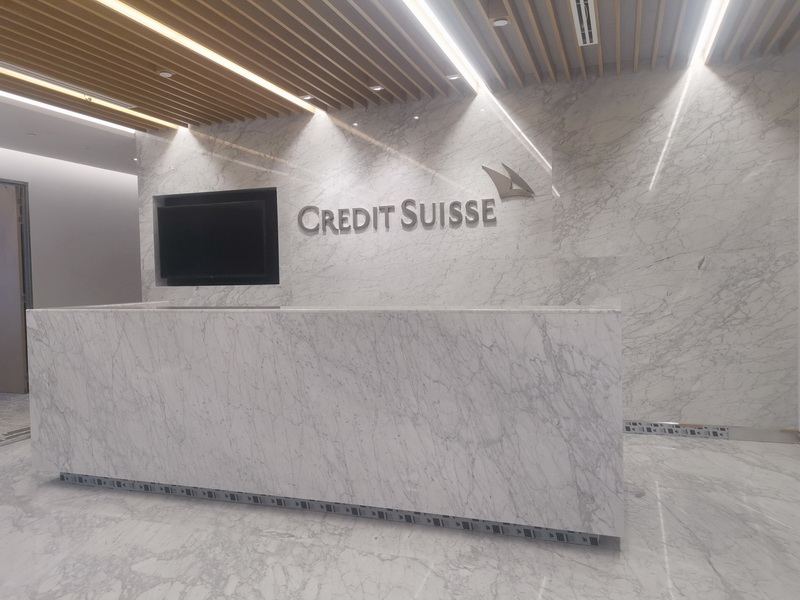 Credit Suisse HQ @Bangkok, Thailand 1,800 m2